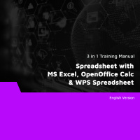 Spreadsheet with MS Excel, OpenOffice Calc & WPS Spreadsheet (3 in 1 eBooks)