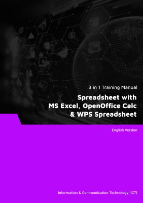 Spreadsheet with MS Excel, OpenOffice Calc & WPS Spreadsheet (3 in 1 eBooks)