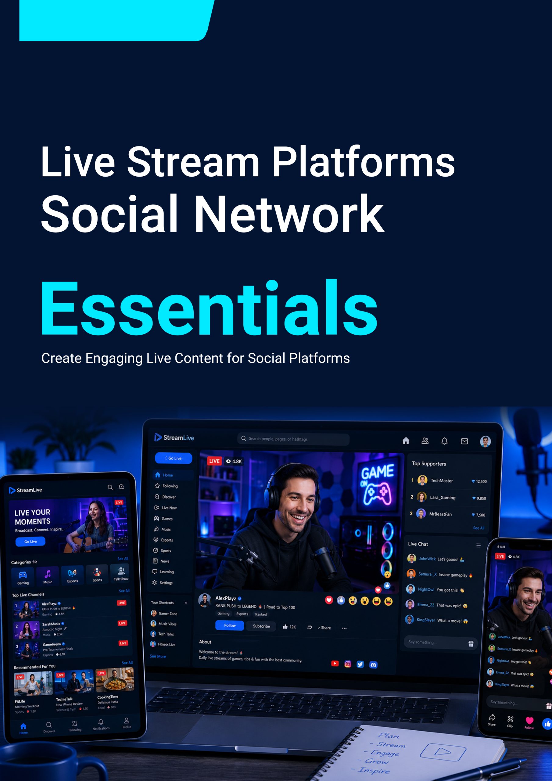 150. Live Stream Platforms (Social Network)