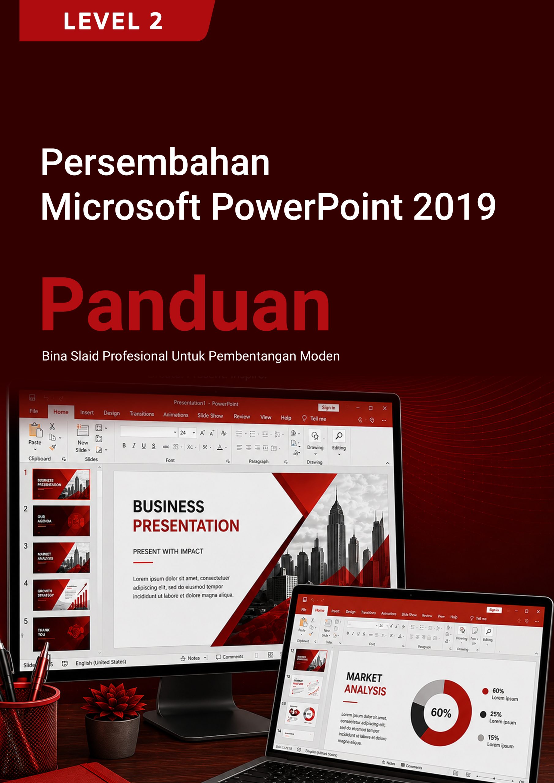 193. Persembahan (Microsoft PowerPoint 2019) Level 2