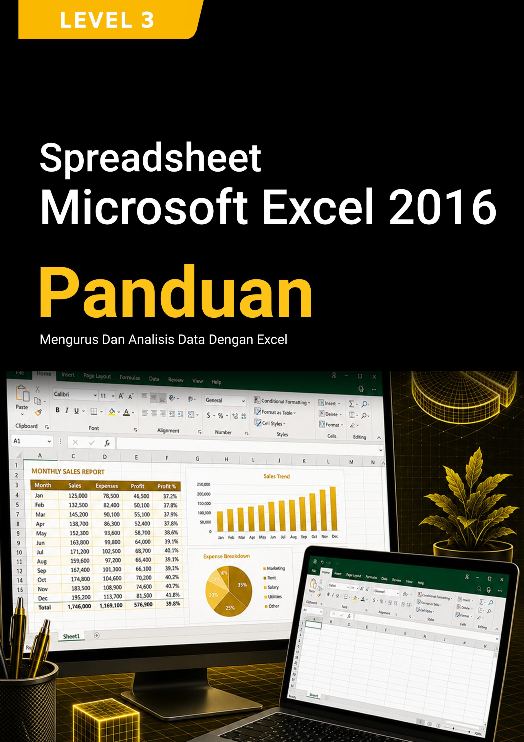 223. Spreadsheet (Microsoft Excel 2016) Level 3