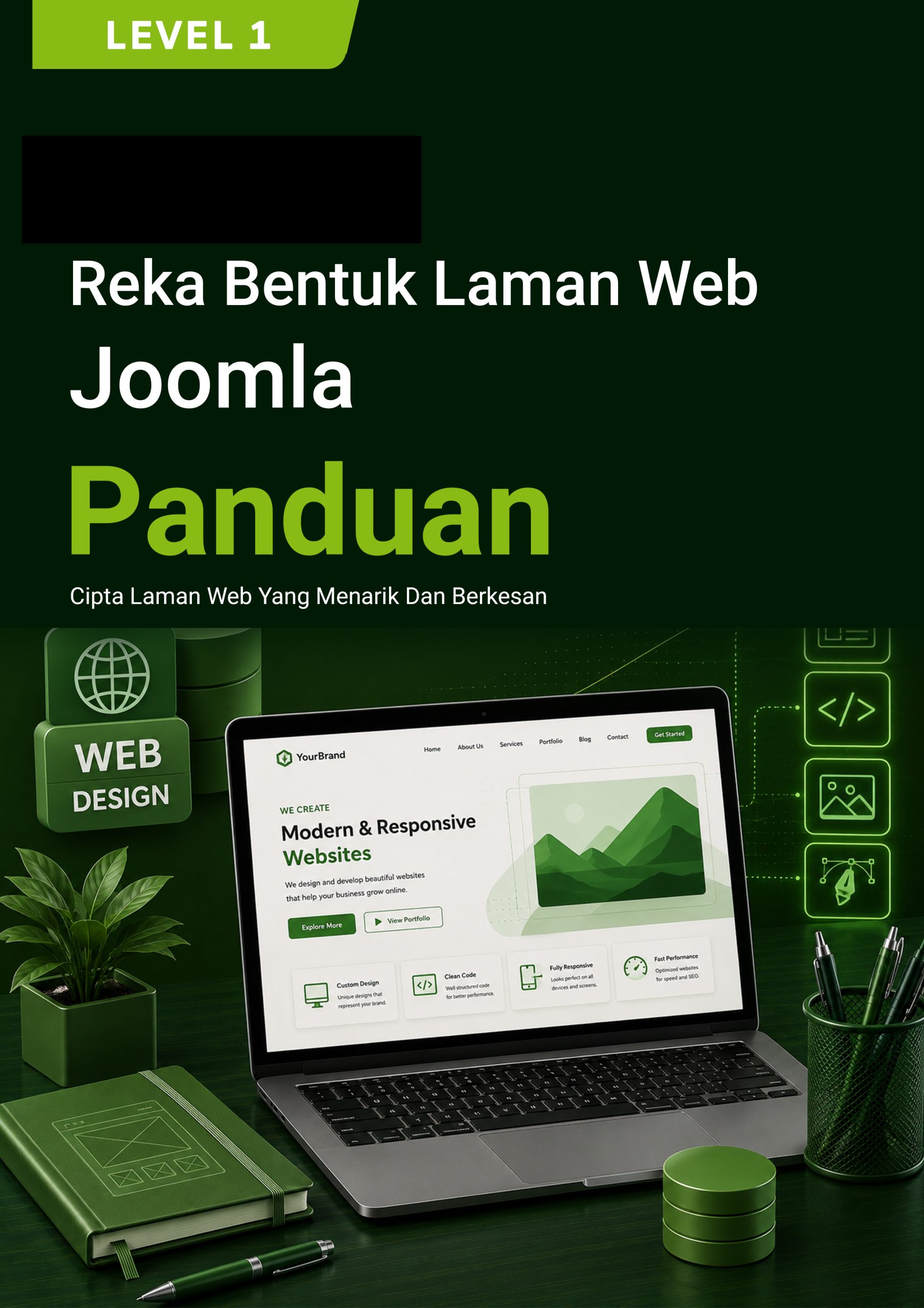 247. Reka Bentuk Laman Web (Joomla) Level 1