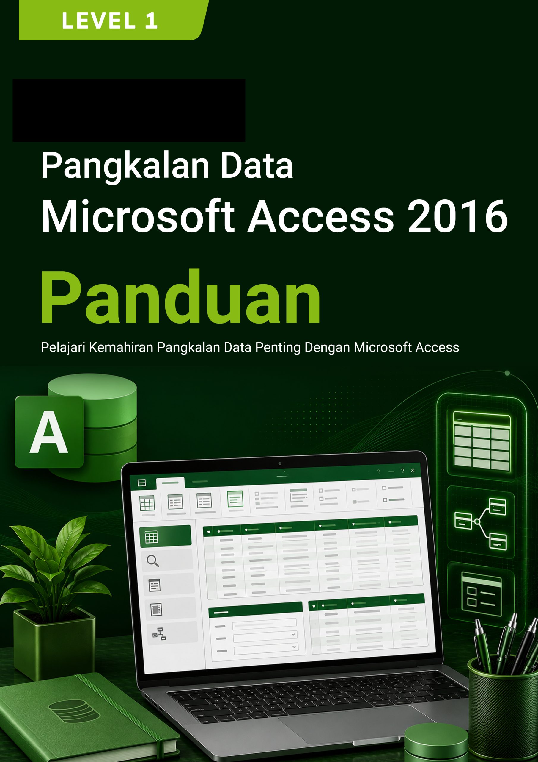 90. Pangkalan Data (Microsoft Access 2016) Level 1