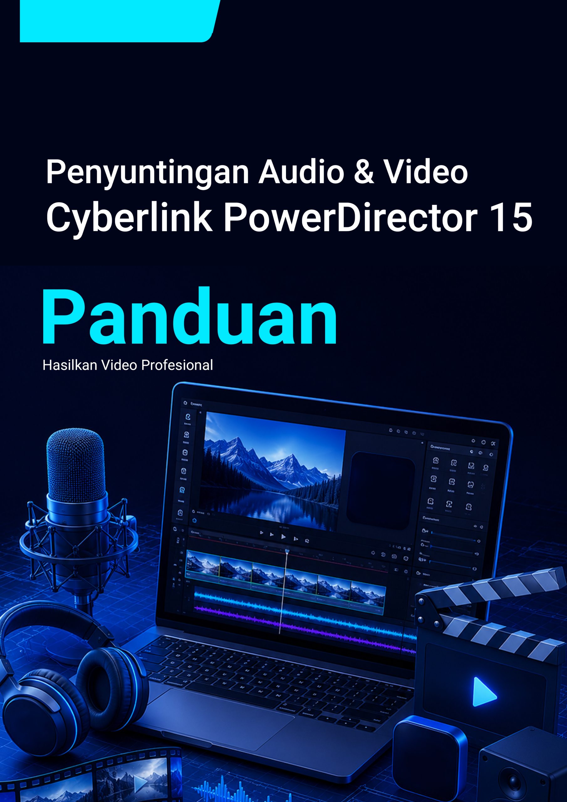 40. Penyuntingan Audio & Video (Cyberlink PowerDirector 15)